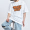 【MODISH GAZE】7.4スーパーヘビーオンス 発泡プリント グラフィック半袖Tシャツ　BREAK BEAT