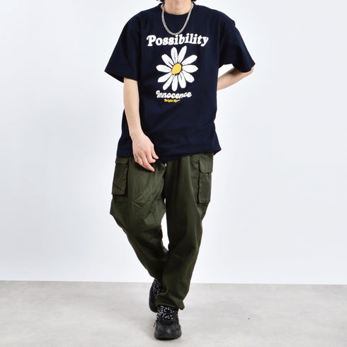 【MODISH GAZE】Possibilityデイジープリント Tシャツ
