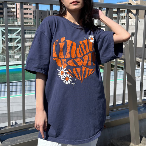 【MODISH GAZE】ハート ピグメントTシャツ