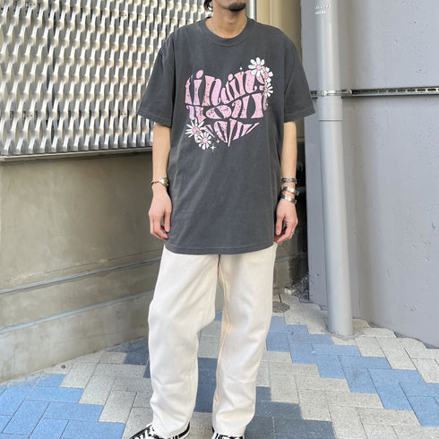 【MODISH GAZE】ハート ピグメントTシャツ