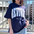 【RGY】REVIVAL 発泡PT ビッグシルエットTシャツ