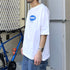 【RGY】DOWNER オーバルロゴ ビッグシルエットTシャツ