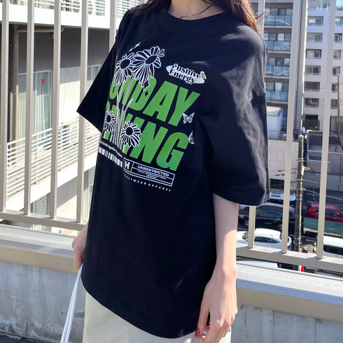 【RGY】SUNDAY MORNING ビッグシルエットTシャツ