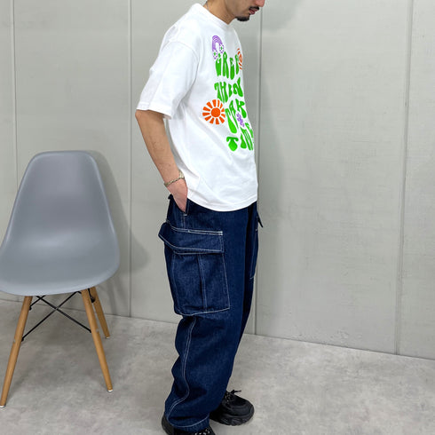 【RGY】レトロヒッピービッグシルエットTシャツ