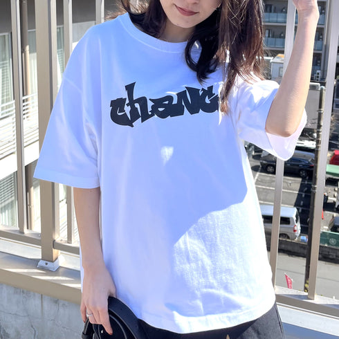 【RGY】ビリヤード両面プリント ビッグシルエットTシャツ