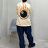 【RGY】ビリヤード両面プリント ビッグシルエットTシャツ