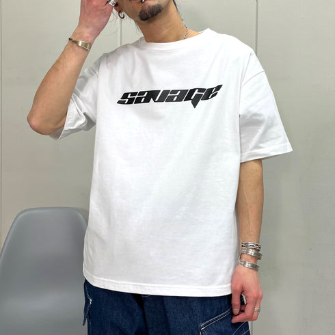 【RGY】ダイス両面プリント ビッグシルエットTシャツ