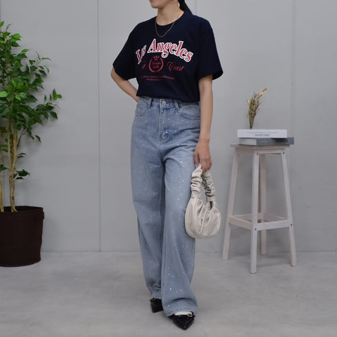 【RGY】LOS ANGELES プリントTシャツ
