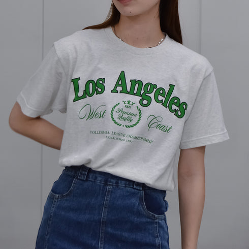 【RGY】LOS ANGELES プリントTシャツ