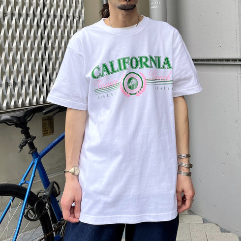 【RGY】CALIFORNIA Venice Beach デザインプリントTシャツ