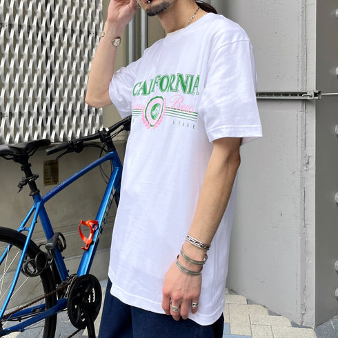【RGY】CALIFORNIA Venice Beach デザインプリントTシャツ
