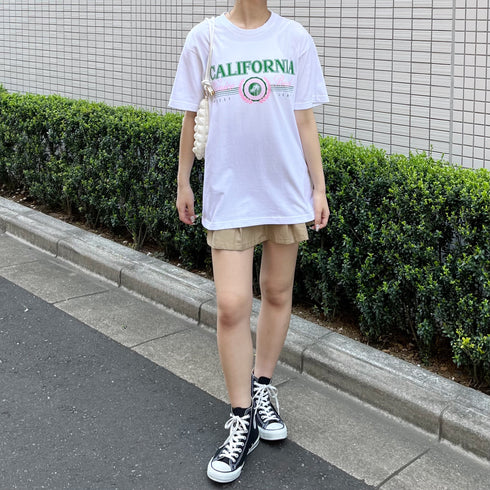 【RGY】CALIFORNIA Venice Beach デザインプリントTシャツ