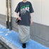BACK TO NATURE ピグメント加工 ビッグシルエットTシャツ