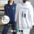 【MODISH GAZE】カップルイラスト裏毛フーディ（ATHLEISURE）