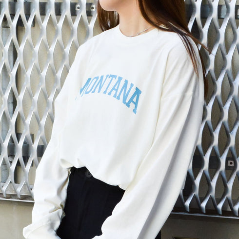 【spiritoso】MONTANAロゴロンTシャツ