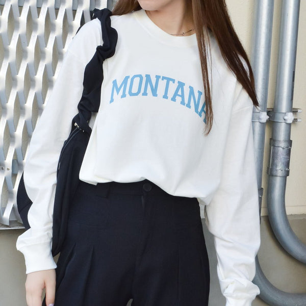 【spiritoso】MONTANAロゴロンTシャツ
