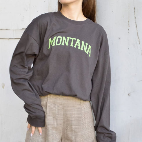 【spiritoso】MONTANAロゴロンTシャツ