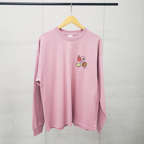 【spiritoso】韓国系フルーツブリントＴシャツ フルーツ柄