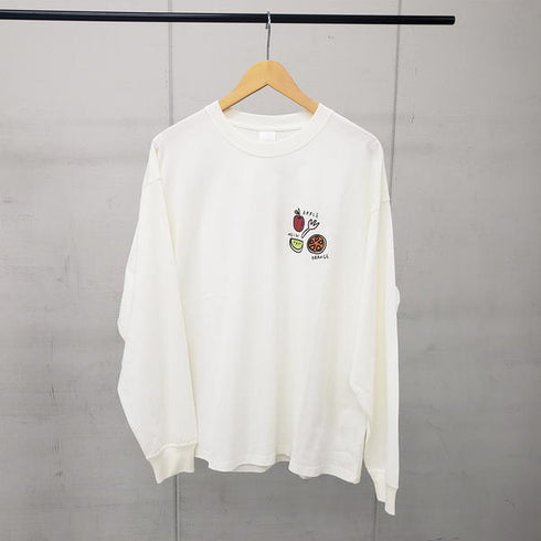 【spiritoso】韓国系フルーツブリントＴシャツ フルーツ柄