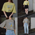 【spiritoso】World TourタイガープリントＴシャツ
