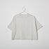 【spiritoso】コットン無地ベーシック半袖ショート丈Tシャツ