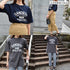 【spiritoso】SANDIEGOカレッジプリントＴシャツ