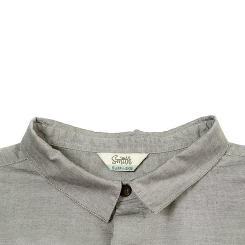 【SUNNY SMITH】 Oxsmith High Count Over Half Slv Shirt