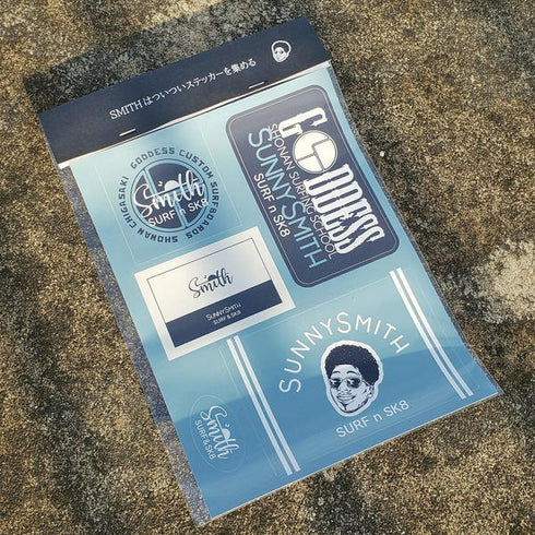 【SUNNY SMITH】 Smith Souvenir Multi Sticker Set