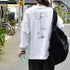 【SUNNY SMITH】ヤシの木柄 両面刺繍ロングスリーブTシャツ