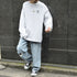 【SUNNY SMITH】Smith Signature ワンポイント刺繍ロングスリーブTシャツ