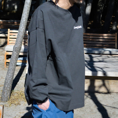 【SUNNY SMITH】11.6ウルトラヘビーオンス Heavy Smith刺繍ロゴTシャツ