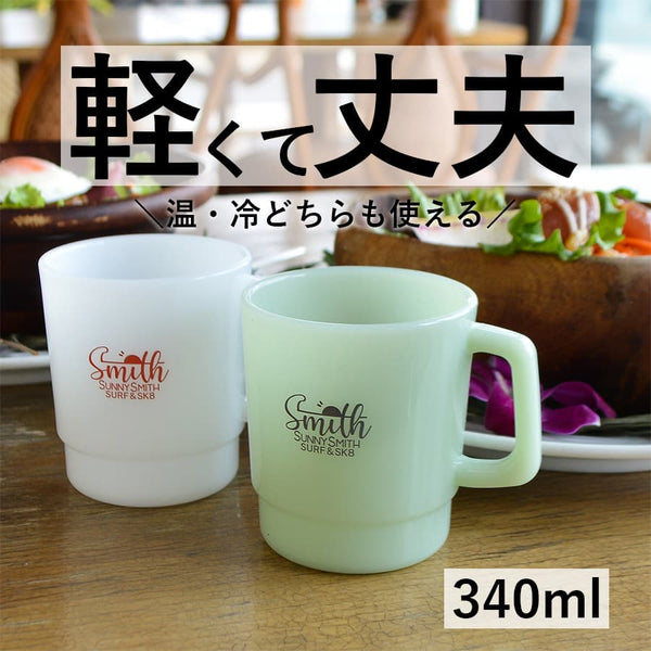 【SUNNY SMITH】 OGロゴ　ヴィンテージ風　マグカップ