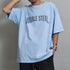 【DOUBLESTEAL】ピグメントアソートロゴ半袖Tシャツ