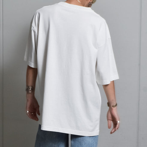 【DOUBLESTEAL】ピグメントアソートロゴ半袖Tシャツ