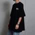【DOUBLESTEAL】接触冷感・UVカット USAコットンビックサイズロゴプリント半袖Tシャツ