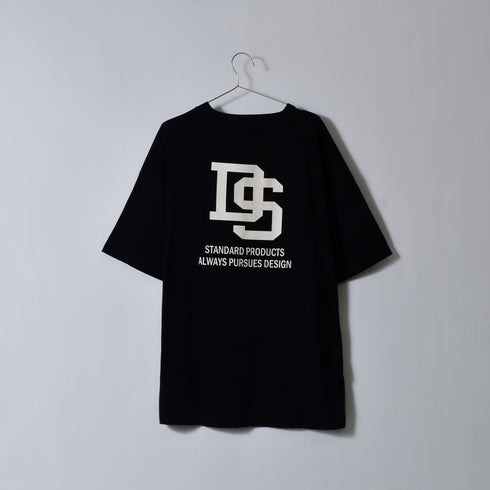 【DOUBLESTEAL】接触冷感・UVカット USAコットンビックサイズロゴプリント半袖Tシャツ