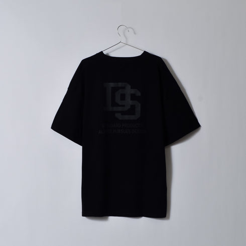 【DOUBLESTEAL】接触冷感・UVカット USAコットンビックサイズロゴプリント半袖Tシャツ