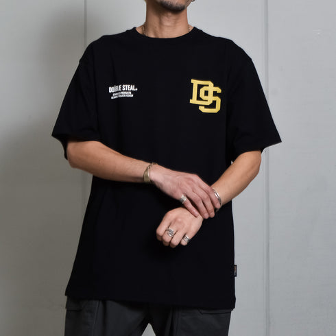 【DOUBLESTEAL】コーデュラ ロゴプリント半袖Tシャツ