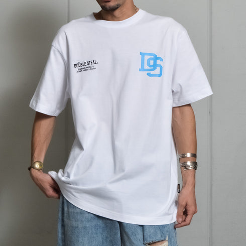 【DOUBLESTEAL】コーデュラ ロゴプリント半袖Tシャツ