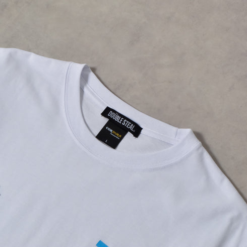 【DOUBLESTEAL】コーデュラ ロゴプリント半袖Tシャツ