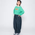 ANGLAN Stone Vintage Denim Balloon Pants アングラン デニム バルーンパンツ