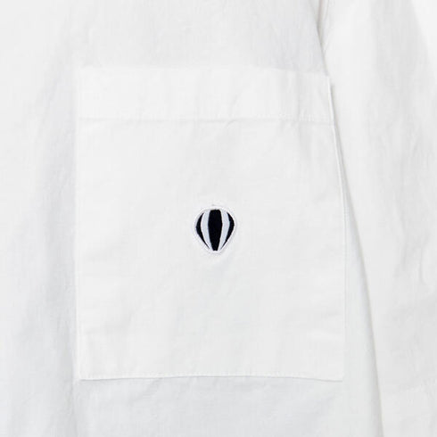 ANGLAN Wide Layered Oxford Shirt アングラン ワイドレイヤードシャツ