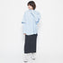 ANGLAN Wide Layered Oxford Shirt アングラン ワイドレイヤードシャツ