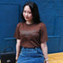 【&soiree】フロント刺繍Tシャツ