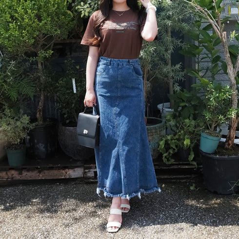 【&soiree】フロント刺繍Tシャツ
